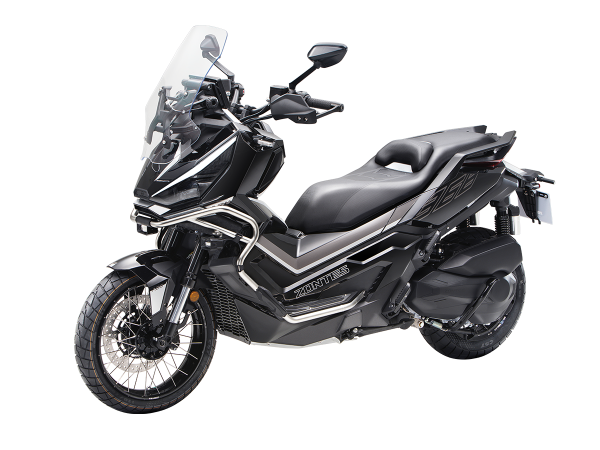 Скутер ZONTES (Зонтес) ZT368 - G (ZT1P79MP EFI) 17/14 (2025 г.) чёрный с ПТС | Мототека