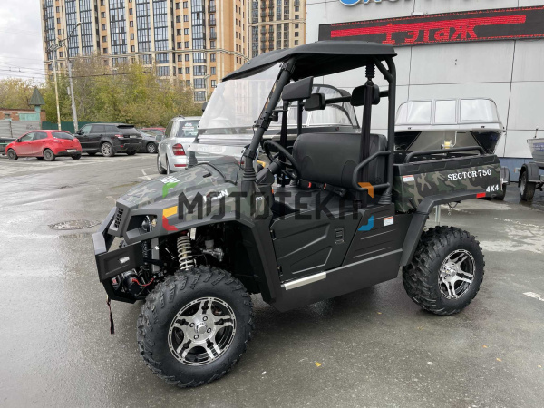 Багги HISUN (Хайсан) SECTOR 750 Limited EPS жёлтый камуфляж с ПСМ | Мототека