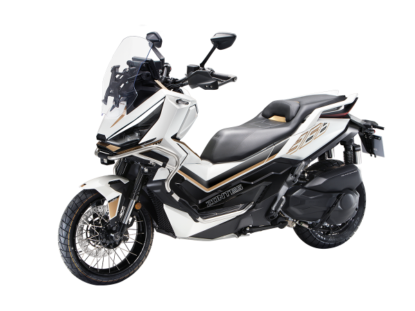 Скутер ZONTES (Зонтес) ZT368 - G (ZT1P79MP EFI) 17/14 (2025 г.) белый с ПТС | Мототека